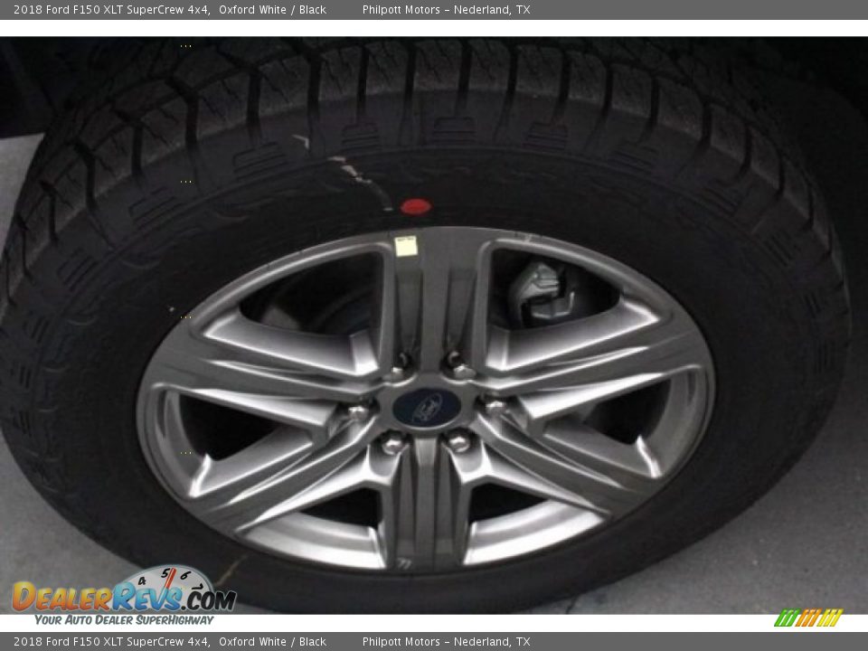 2018 Ford F150 XLT SuperCrew 4x4 Oxford White / Black Photo #4