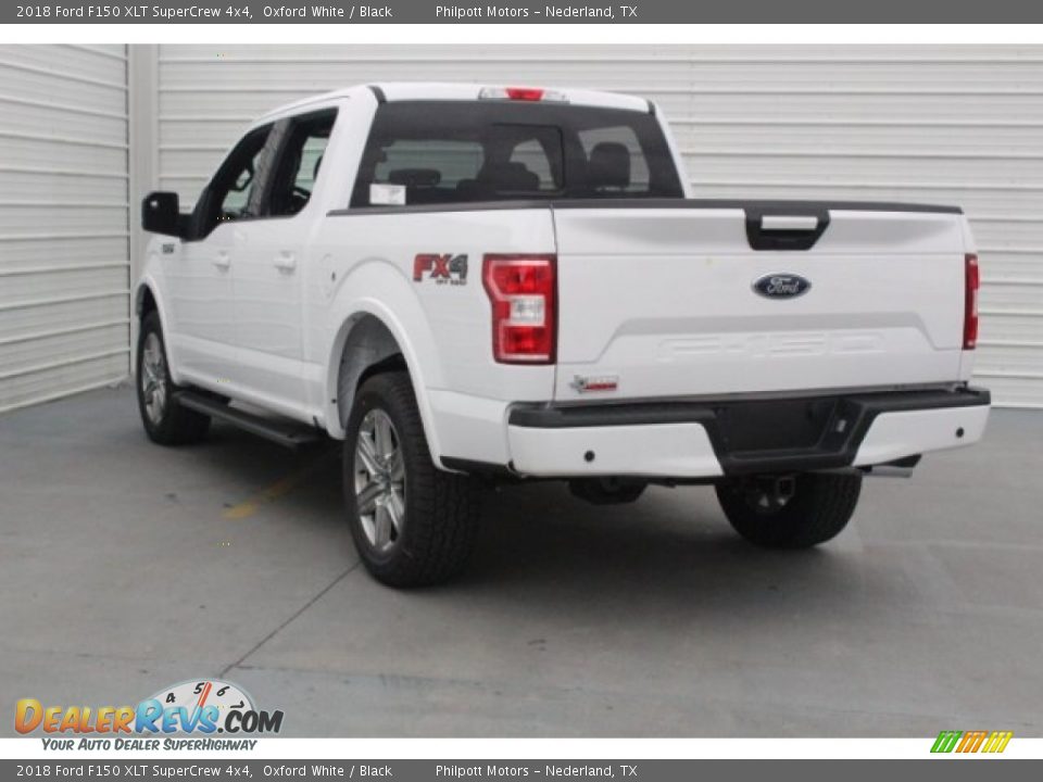 2018 Ford F150 XLT SuperCrew 4x4 Oxford White / Black Photo #6
