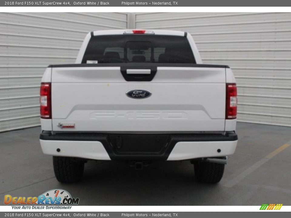 2018 Ford F150 XLT SuperCrew 4x4 Oxford White / Black Photo #7