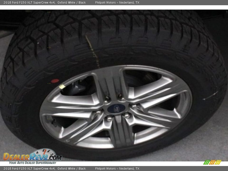 2018 Ford F150 XLT SuperCrew 4x4 Oxford White / Black Photo #9