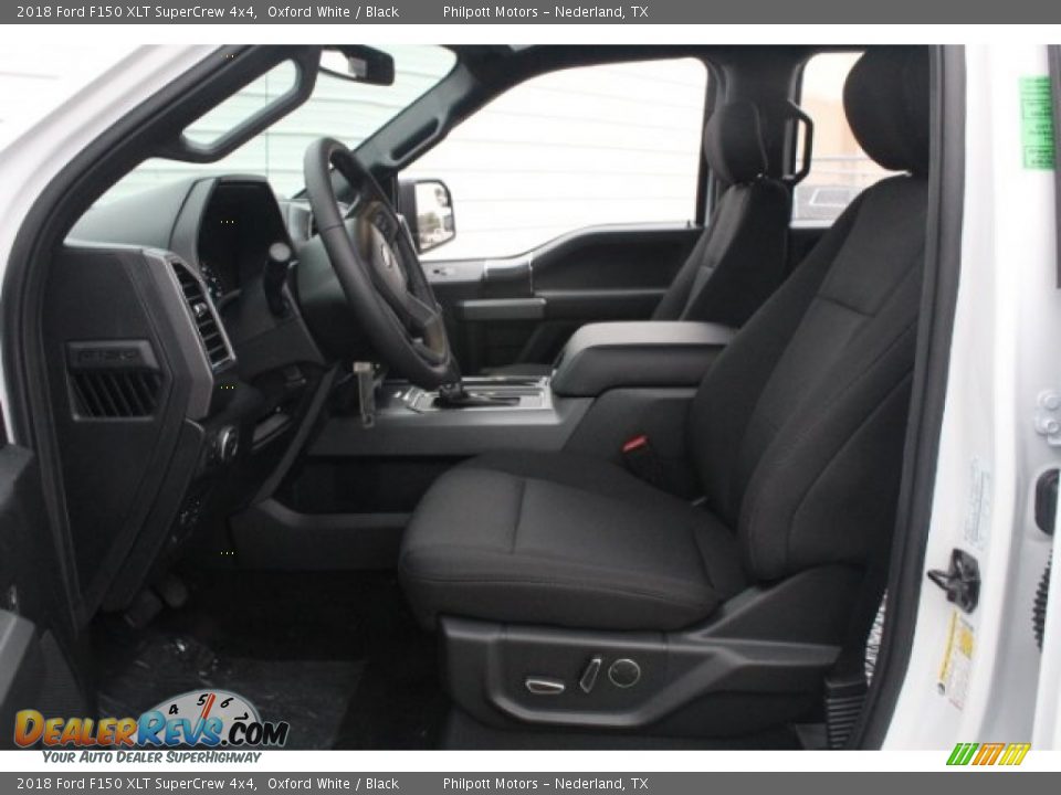 2018 Ford F150 XLT SuperCrew 4x4 Oxford White / Black Photo #13