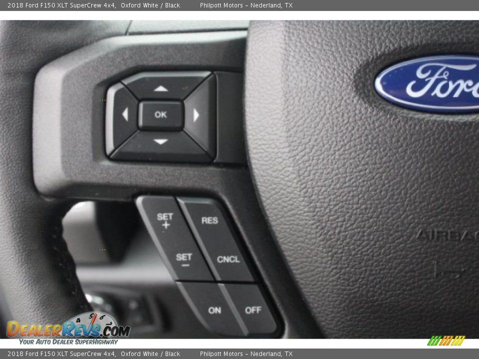 2018 Ford F150 XLT SuperCrew 4x4 Oxford White / Black Photo #17