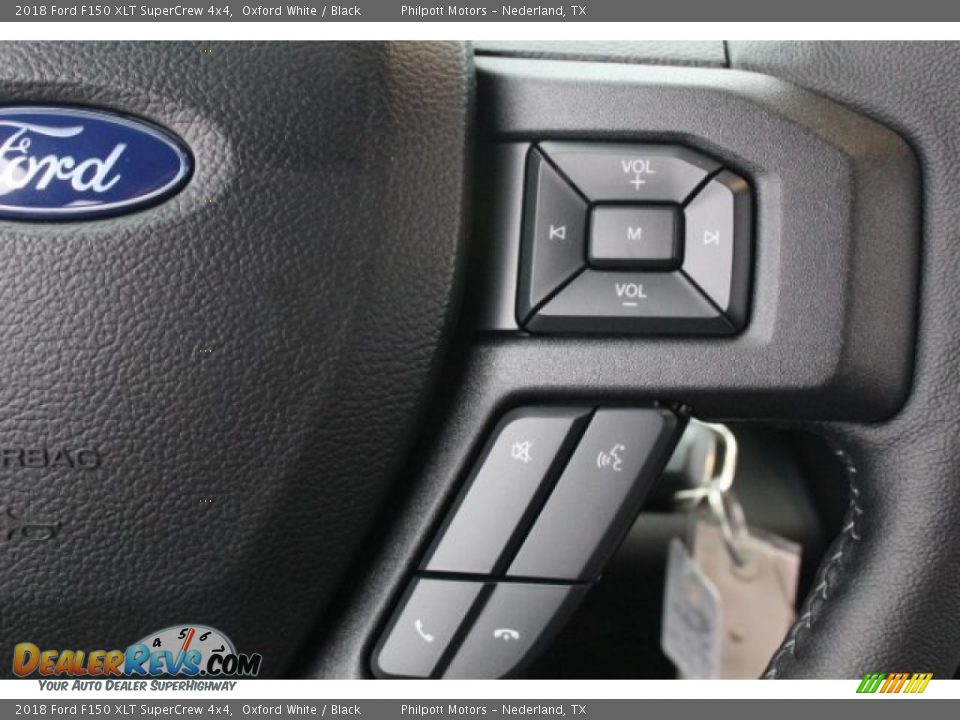 2018 Ford F150 XLT SuperCrew 4x4 Oxford White / Black Photo #18
