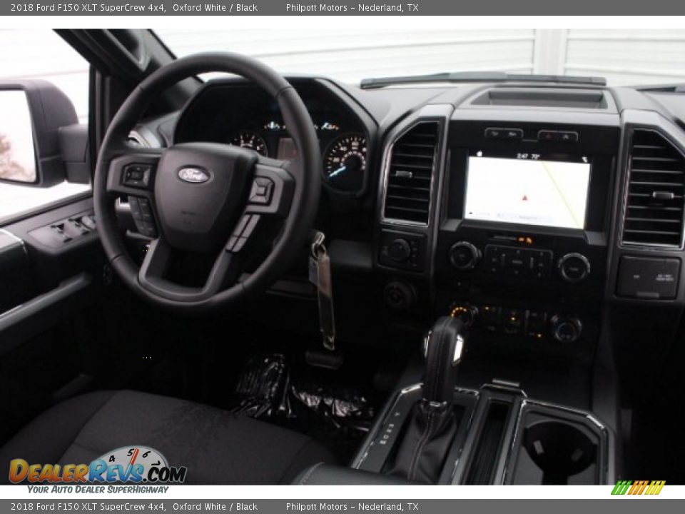 2018 Ford F150 XLT SuperCrew 4x4 Oxford White / Black Photo #23
