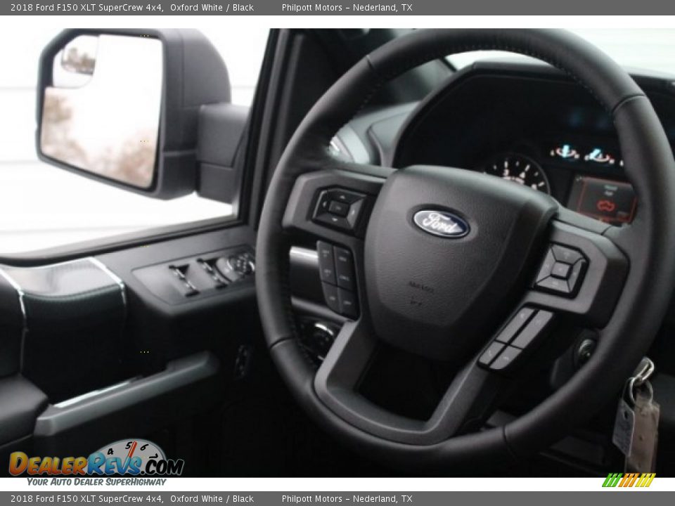 2018 Ford F150 XLT SuperCrew 4x4 Oxford White / Black Photo #24