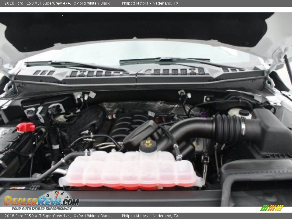 2018 Ford F150 XLT SuperCrew 4x4 Oxford White / Black Photo #31
