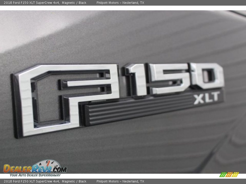 2018 Ford F150 XLT SuperCrew 4x4 Magnetic / Black Photo #34