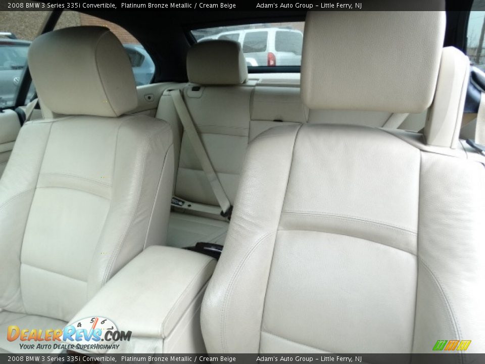 2008 BMW 3 Series 335i Convertible Platinum Bronze Metallic / Cream Beige Photo #11