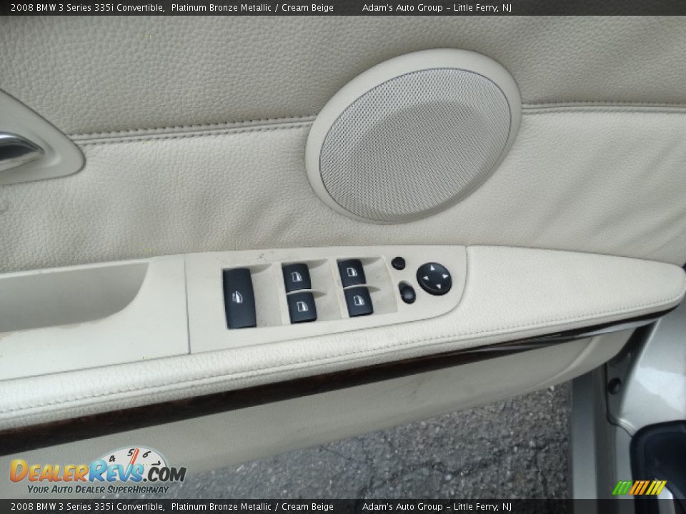 2008 BMW 3 Series 335i Convertible Platinum Bronze Metallic / Cream Beige Photo #12