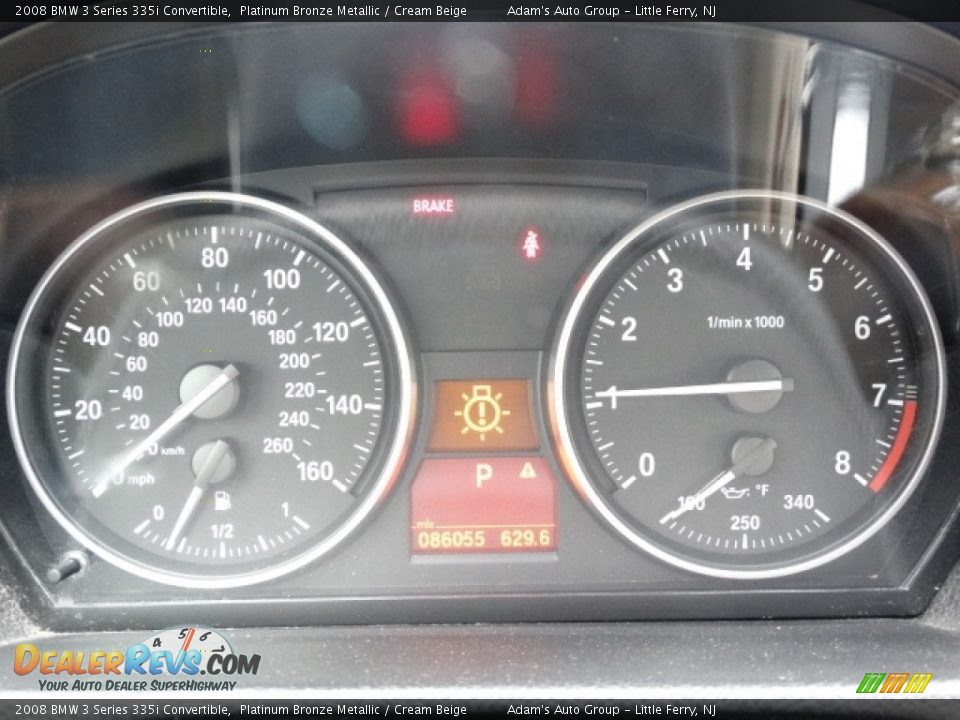 2008 BMW 3 Series 335i Convertible Platinum Bronze Metallic / Cream Beige Photo #20