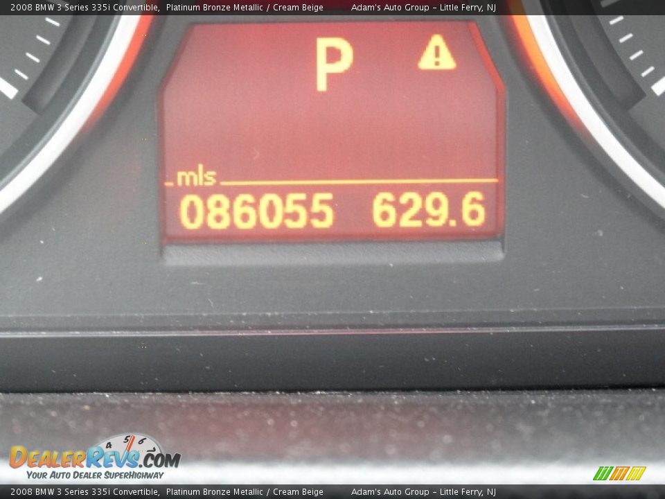 2008 BMW 3 Series 335i Convertible Platinum Bronze Metallic / Cream Beige Photo #21