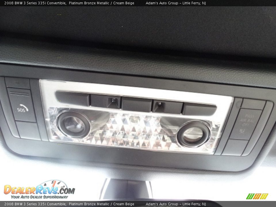 2008 BMW 3 Series 335i Convertible Platinum Bronze Metallic / Cream Beige Photo #23