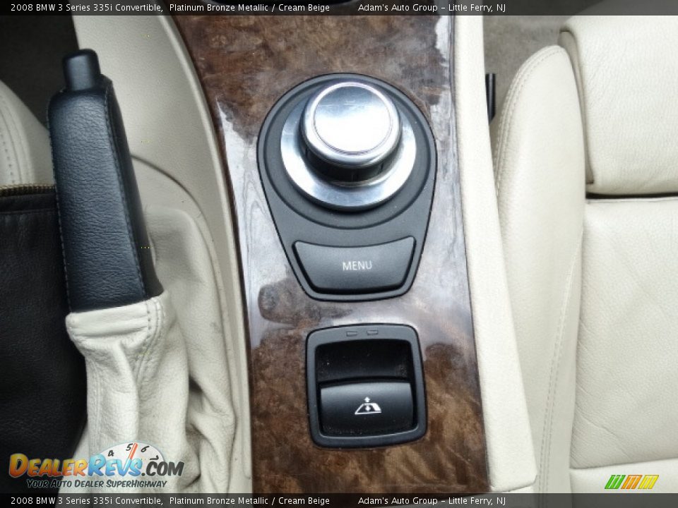 2008 BMW 3 Series 335i Convertible Platinum Bronze Metallic / Cream Beige Photo #25