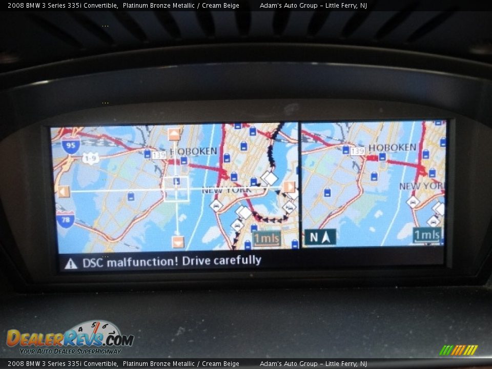 2008 BMW 3 Series 335i Convertible Platinum Bronze Metallic / Cream Beige Photo #30