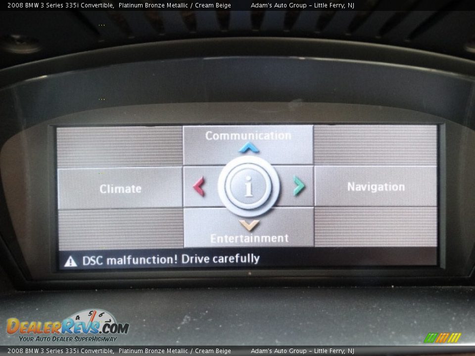 2008 BMW 3 Series 335i Convertible Platinum Bronze Metallic / Cream Beige Photo #31