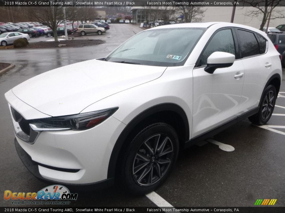 2018 Mazda CX-5 Grand Touring AWD Snowflake White Pearl Mica / Black Photo #5