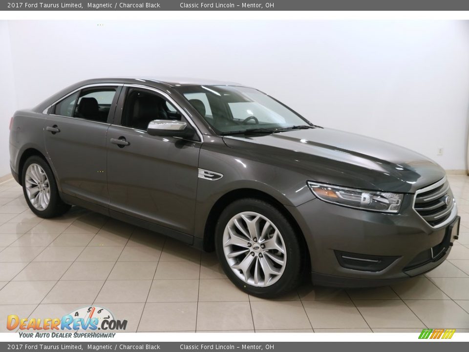 2017 Ford Taurus Limited Magnetic / Charcoal Black Photo #1