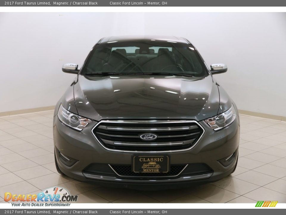 2017 Ford Taurus Limited Magnetic / Charcoal Black Photo #2