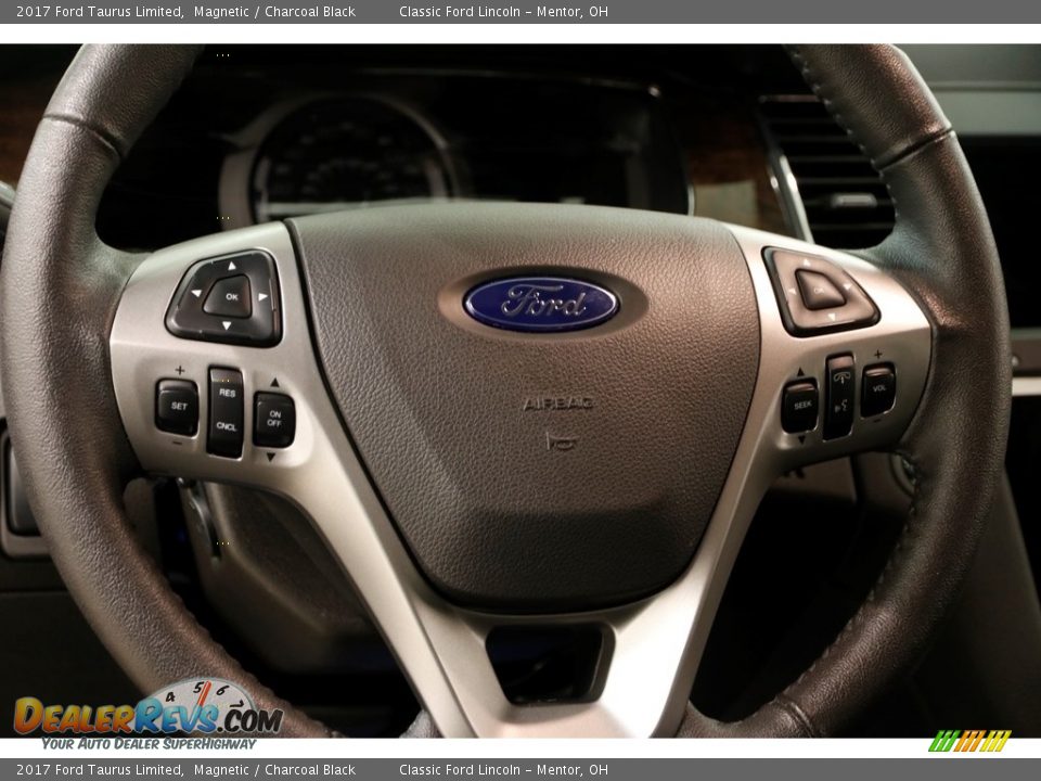 2017 Ford Taurus Limited Steering Wheel Photo #7