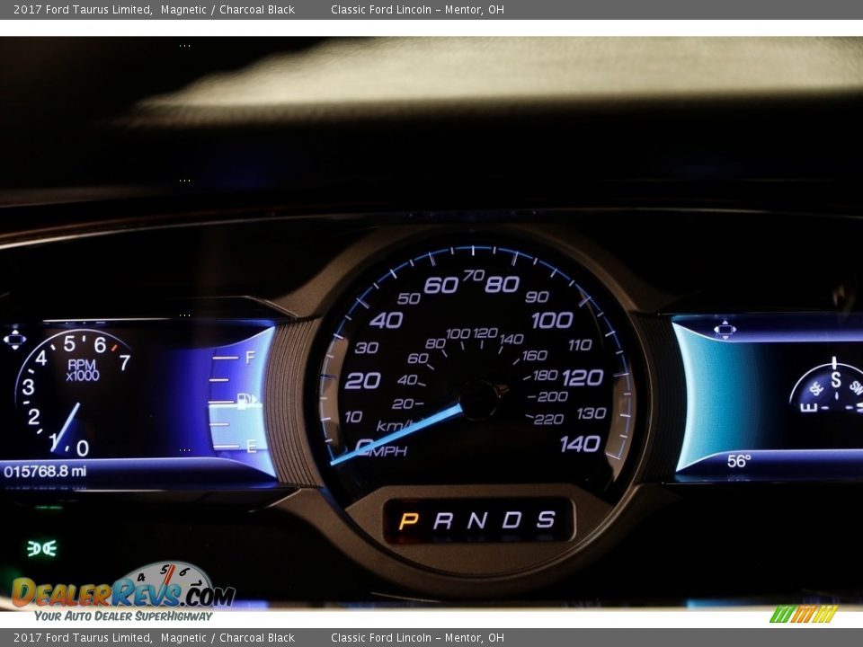 2017 Ford Taurus Limited Gauges Photo #8