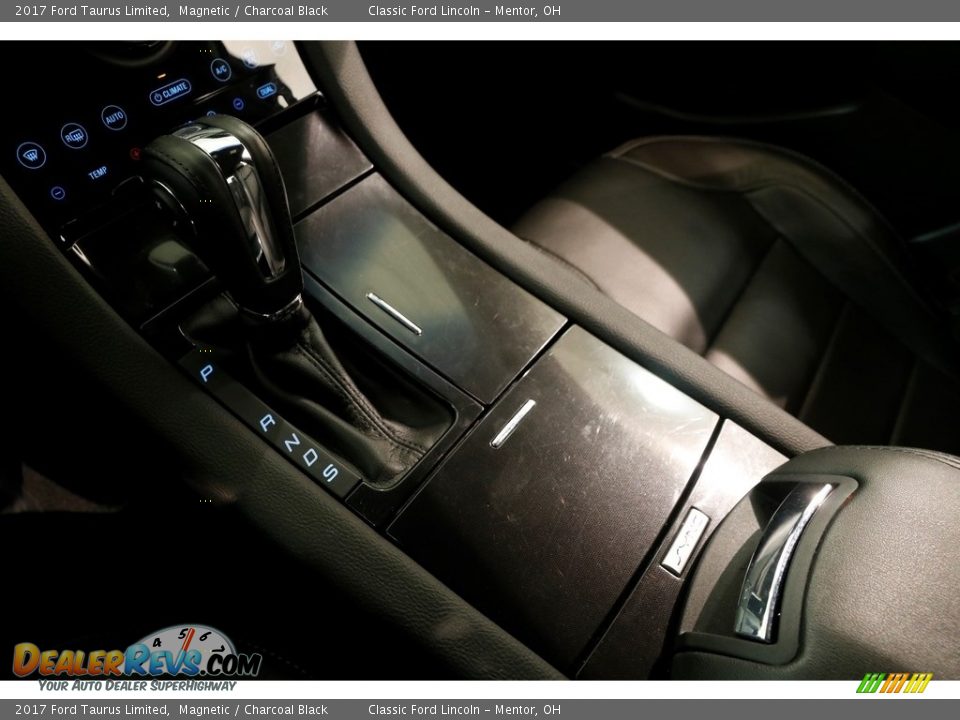 2017 Ford Taurus Limited Magnetic / Charcoal Black Photo #14