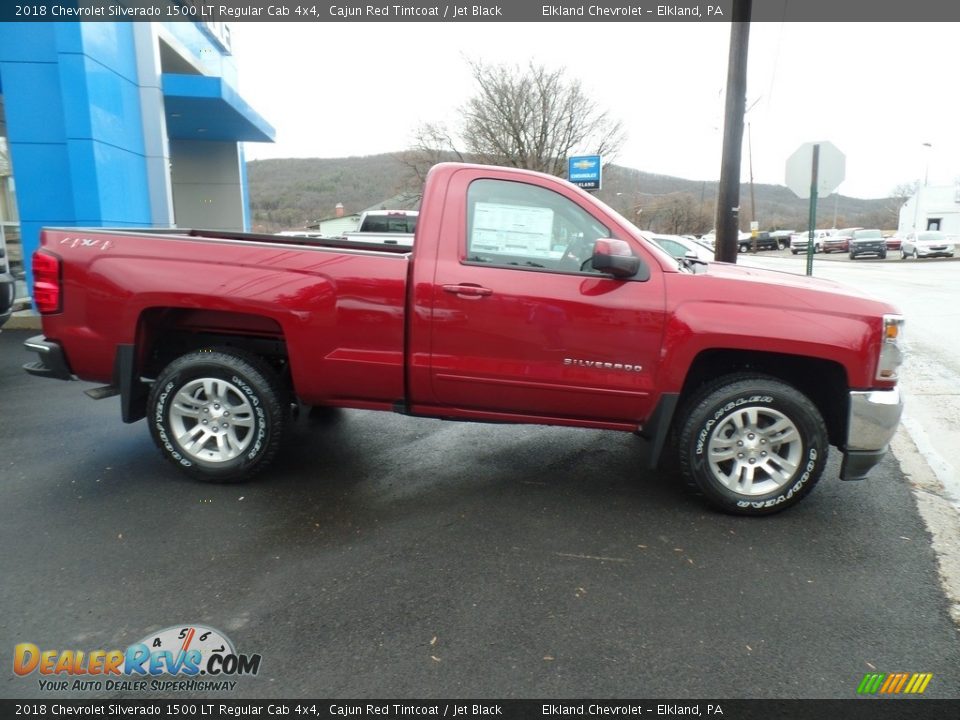 Cajun Red Tintcoat 2018 Chevrolet Silverado 1500 LT Regular Cab 4x4 Photo #1