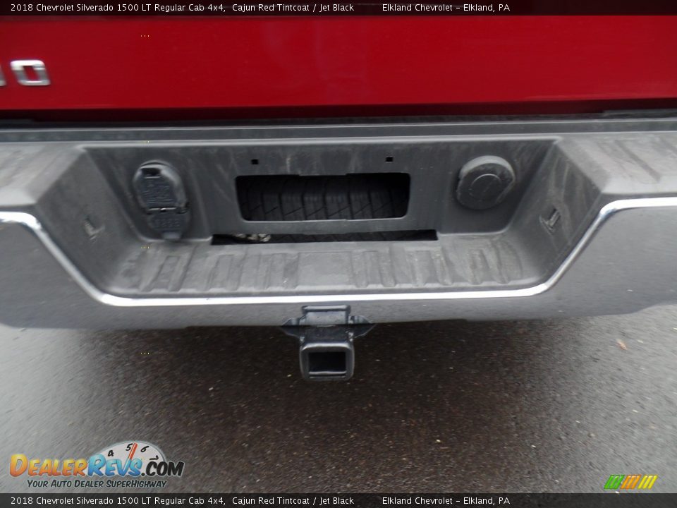 2018 Chevrolet Silverado 1500 LT Regular Cab 4x4 Cajun Red Tintcoat / Jet Black Photo #11
