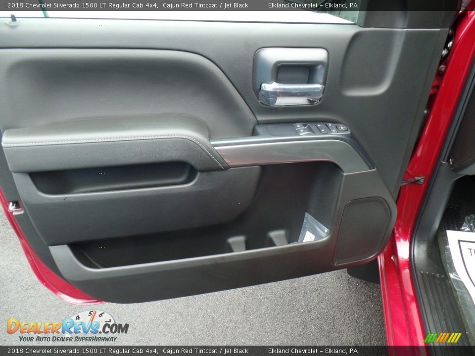 2018 Chevrolet Silverado 1500 LT Regular Cab 4x4 Cajun Red Tintcoat / Jet Black Photo #13