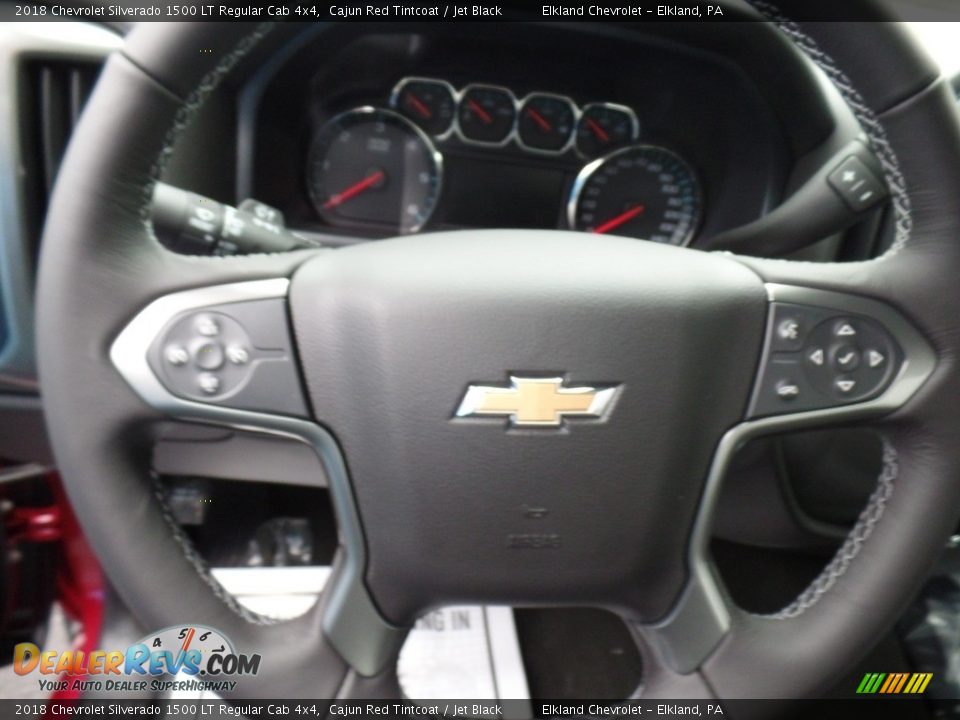 2018 Chevrolet Silverado 1500 LT Regular Cab 4x4 Cajun Red Tintcoat / Jet Black Photo #19
