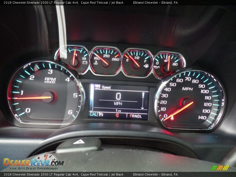 2018 Chevrolet Silverado 1500 LT Regular Cab 4x4 Gauges Photo #25