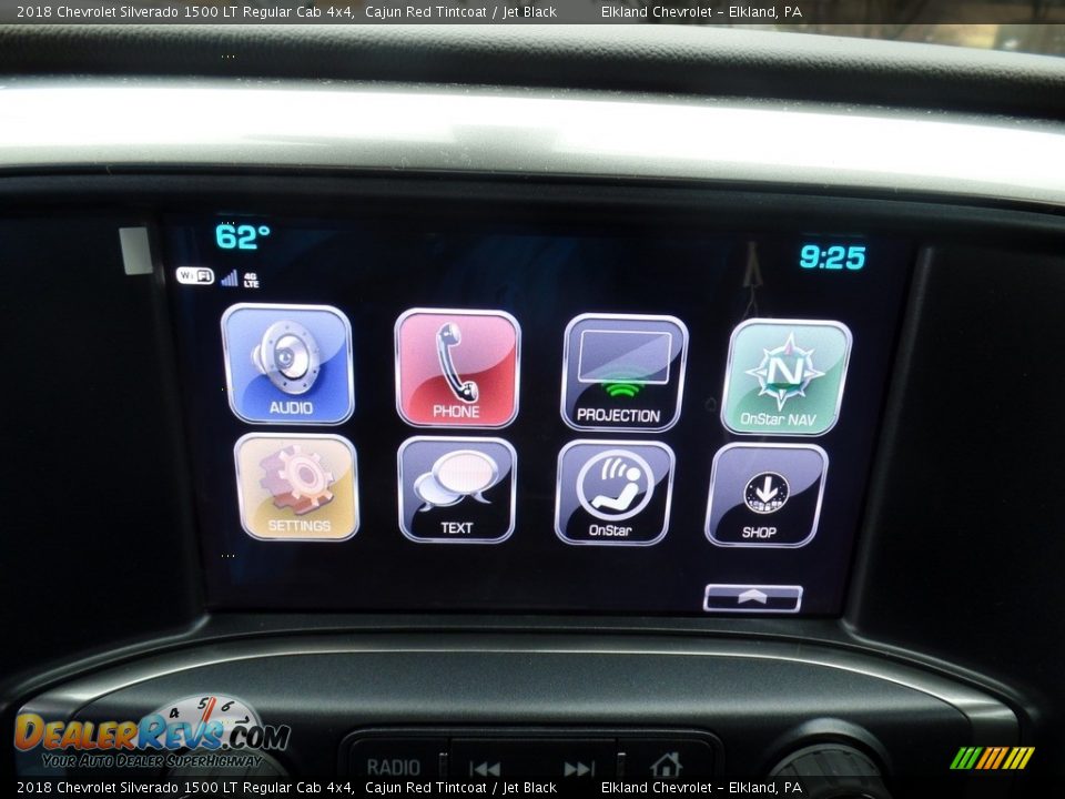 2018 Chevrolet Silverado 1500 LT Regular Cab 4x4 Cajun Red Tintcoat / Jet Black Photo #27