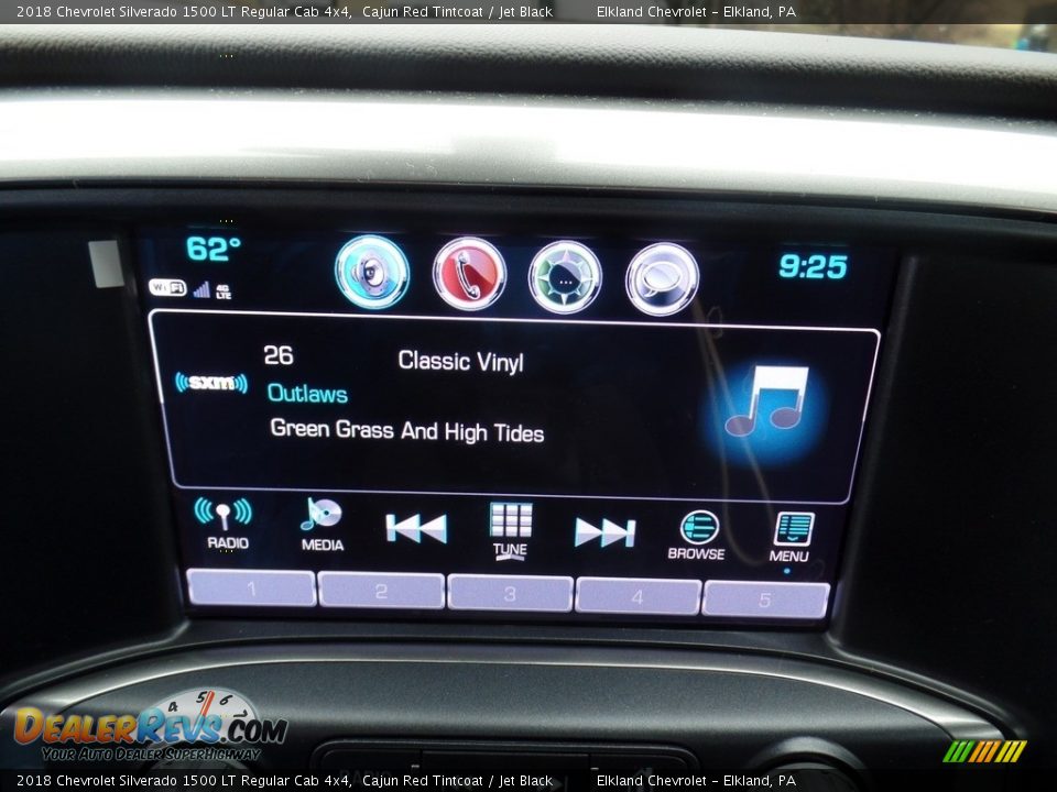 2018 Chevrolet Silverado 1500 LT Regular Cab 4x4 Cajun Red Tintcoat / Jet Black Photo #28