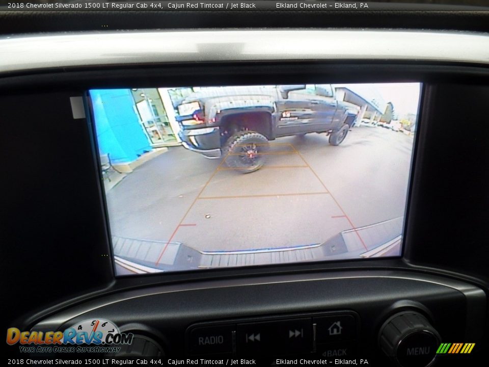 2018 Chevrolet Silverado 1500 LT Regular Cab 4x4 Cajun Red Tintcoat / Jet Black Photo #30