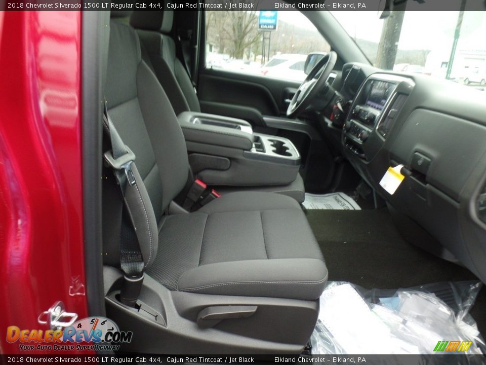 2018 Chevrolet Silverado 1500 LT Regular Cab 4x4 Cajun Red Tintcoat / Jet Black Photo #36