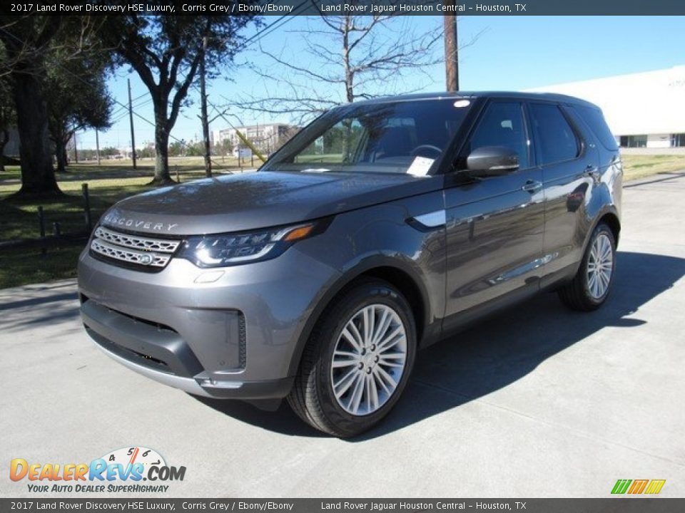 2017 Land Rover Discovery HSE Luxury Corris Grey / Ebony/Ebony Photo #10