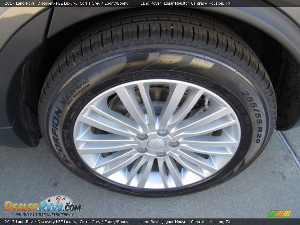 2017 Land Rover Discovery HSE Luxury Corris Grey / Ebony/Ebony Photo #24