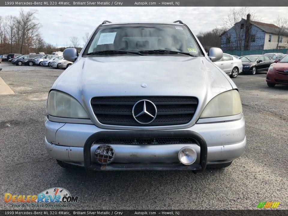 1999 Mercedes-Benz ML 320 4Matic Brilliant Silver Metallic / Grey Photo #11