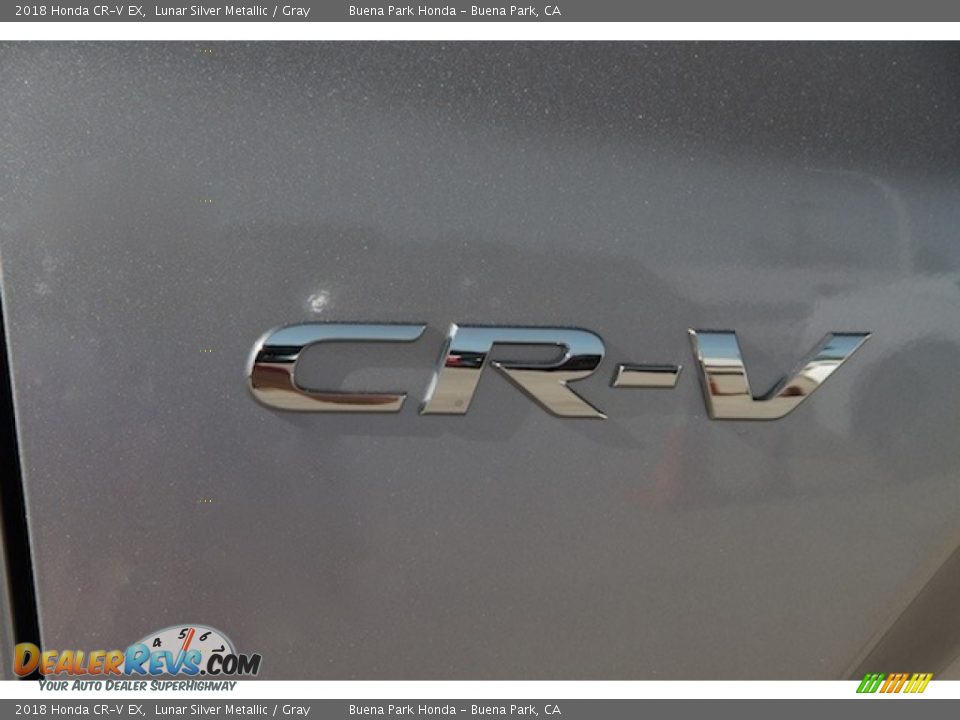 2018 Honda CR-V EX Lunar Silver Metallic / Gray Photo #3