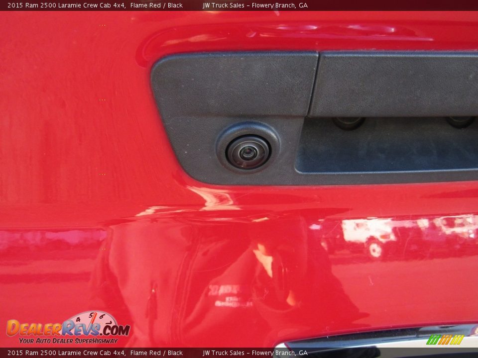 2015 Ram 2500 Laramie Crew Cab 4x4 Flame Red / Black Photo #12