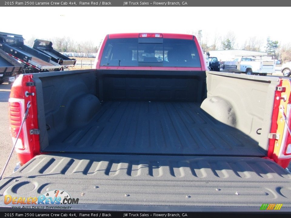 2015 Ram 2500 Laramie Crew Cab 4x4 Flame Red / Black Photo #13