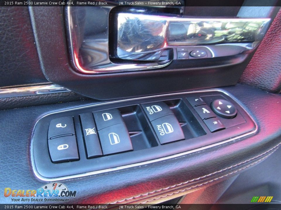 2015 Ram 2500 Laramie Crew Cab 4x4 Flame Red / Black Photo #15