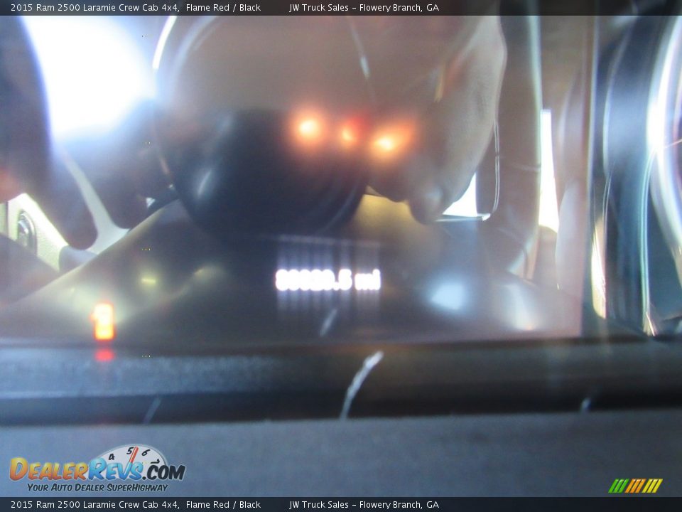 2015 Ram 2500 Laramie Crew Cab 4x4 Flame Red / Black Photo #20