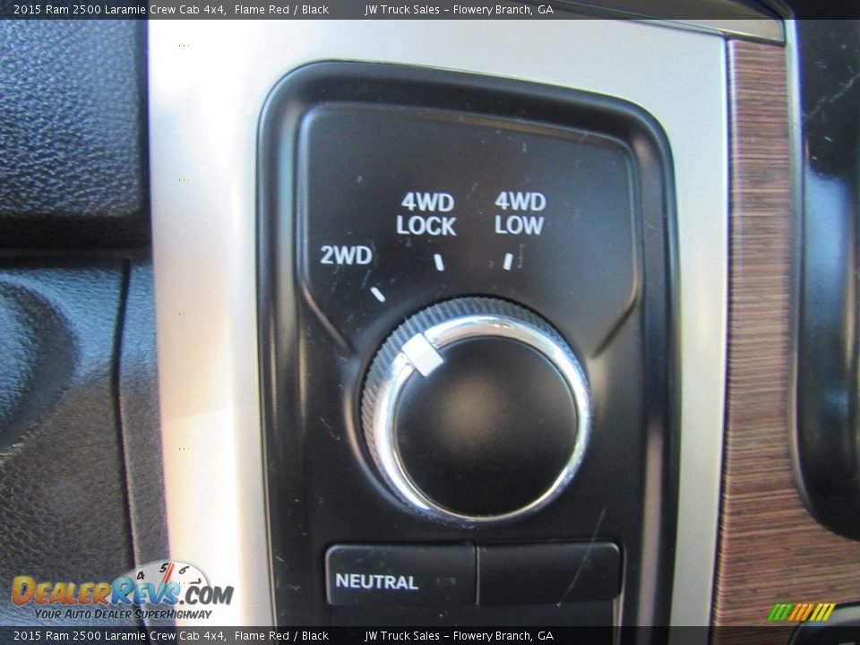 2015 Ram 2500 Laramie Crew Cab 4x4 Flame Red / Black Photo #22