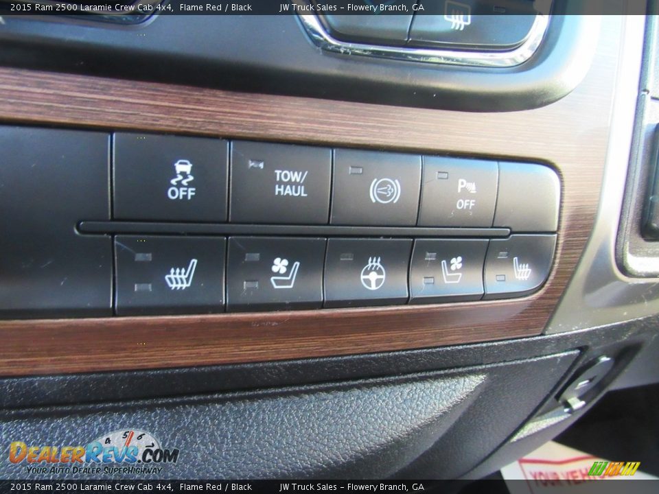2015 Ram 2500 Laramie Crew Cab 4x4 Flame Red / Black Photo #23