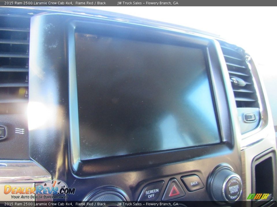 2015 Ram 2500 Laramie Crew Cab 4x4 Flame Red / Black Photo #24