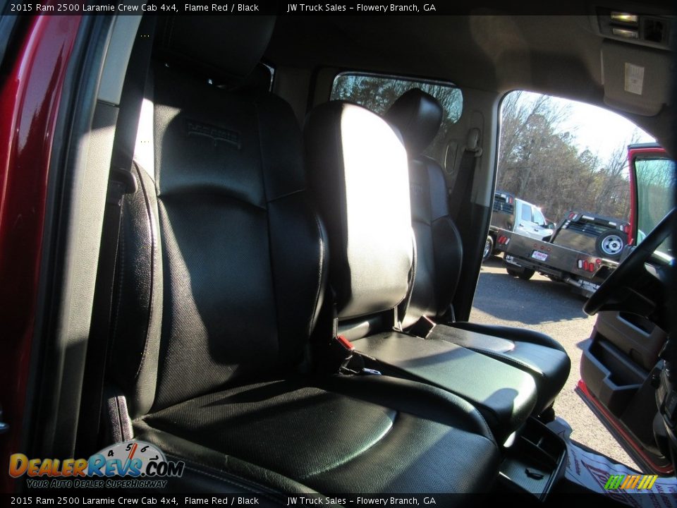 2015 Ram 2500 Laramie Crew Cab 4x4 Flame Red / Black Photo #25