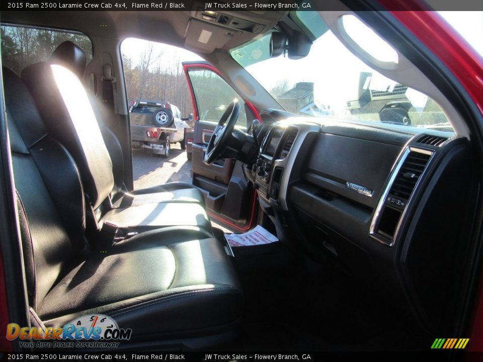 2015 Ram 2500 Laramie Crew Cab 4x4 Flame Red / Black Photo #26