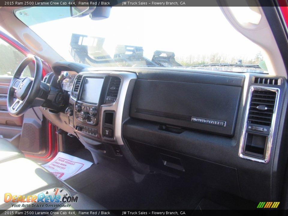 2015 Ram 2500 Laramie Crew Cab 4x4 Flame Red / Black Photo #27