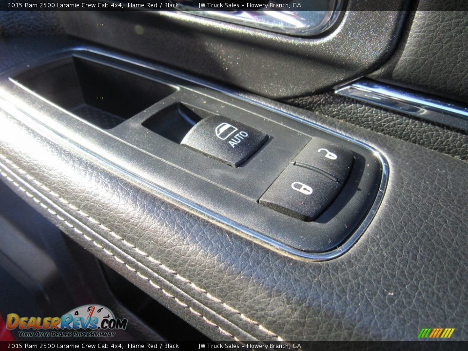 2015 Ram 2500 Laramie Crew Cab 4x4 Flame Red / Black Photo #29