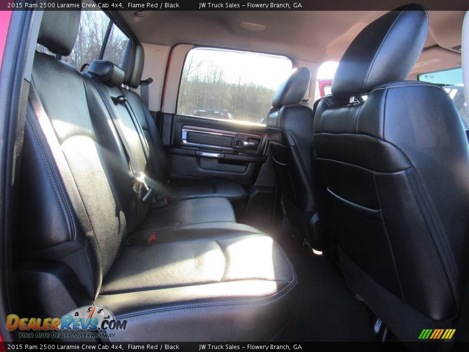 2015 Ram 2500 Laramie Crew Cab 4x4 Flame Red / Black Photo #33